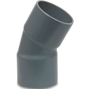 Profec PVC-U 22.5° Long Bend 12.5 Bar Tubing Glue Socket 