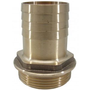 Brass Hose Tail - Male