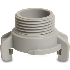 Plastic 1/2" Quick Coupler With Male Thread 8 Bar