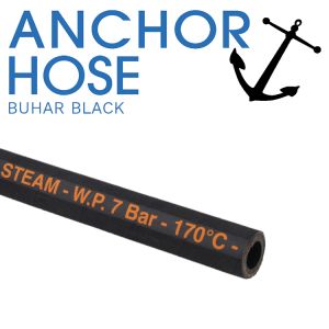 Buhar 7 Bar Black Steam Hose